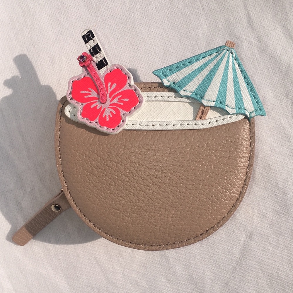 New Kate Spade Coconut Coin Purse